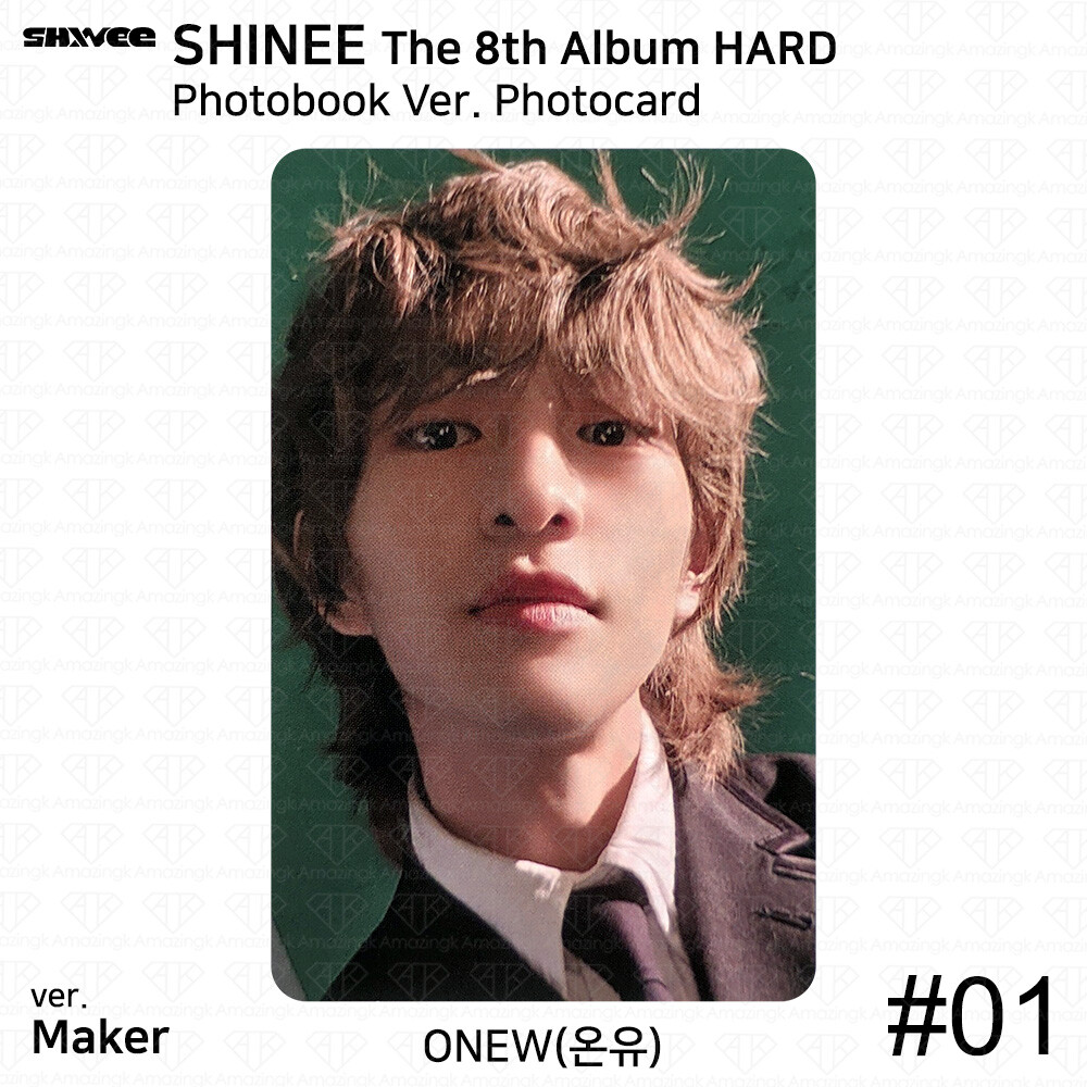 SHINee - SHINee テミン　公式トレカ HARD 会場限定 SHINee 8枚目の韓国フルアルバム『HARD』。 SHINeeの来日公演を