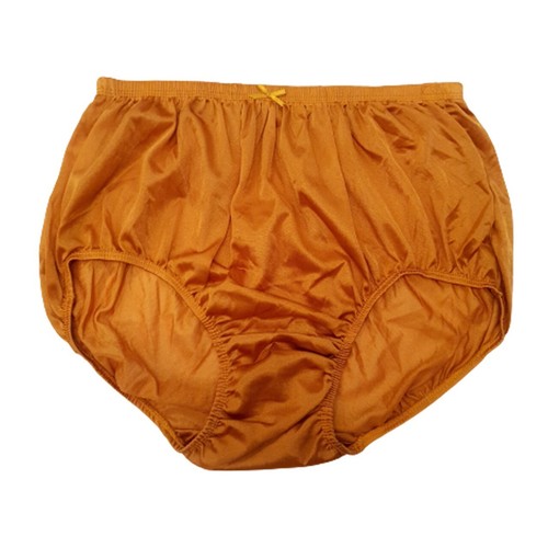 6x Nylon Full Cut Panties Size 3XL Hips 44"-54" Shiny Sissy Granny Asst. Colors - Picture 6 of 11