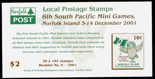 AUS - NORFOLK ISLAND NH MINT stamp booklets. 1991-2014 SGSB1-28 CHOOSE FROM LIST - Picture 36 of 46