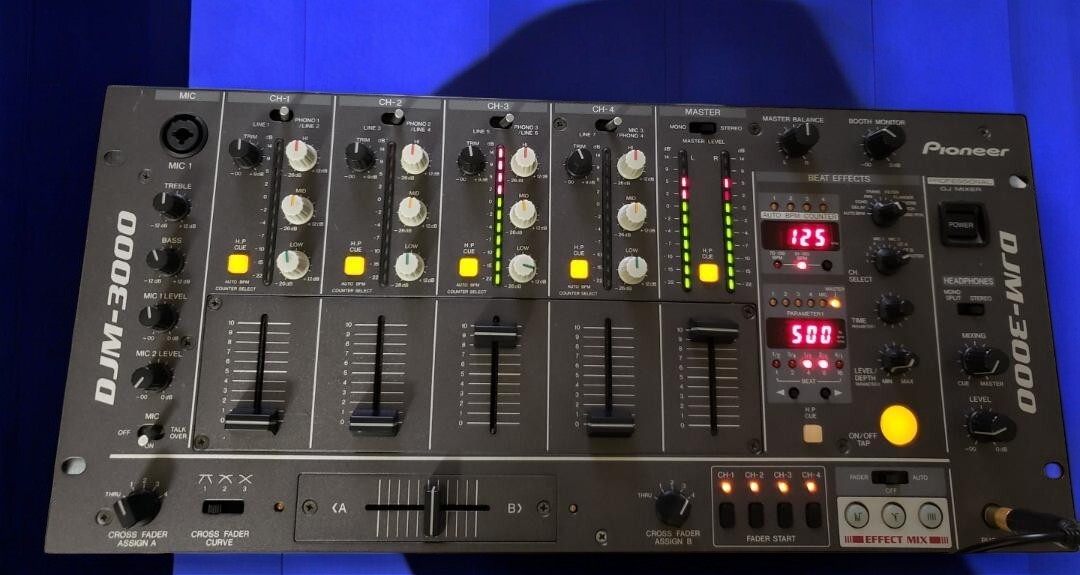 Pioneer DJM 3000 Professional 4 Channel DJ Mixer for sale online