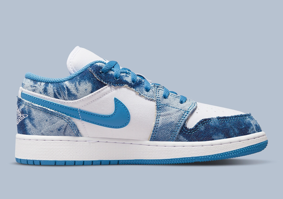 スニーカー Nike Air Jordan 1 Low WASHED DENIM 21cm Jordan 1 SE Low Washed Denim for Sale | Authenticity