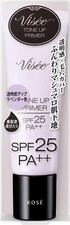 Kose Visee Richet Tone Up Primer 30g Makeup Base SPF25 PA++