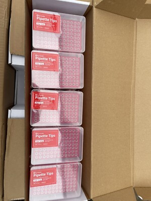 10 x 96 Stück Universal Steril Filter Pipettenspitzen 960 Spitzen 10ul Servicebio