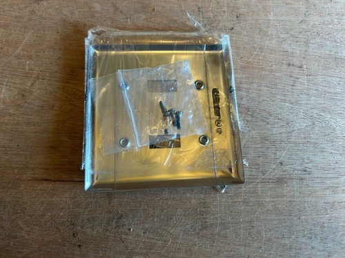 Slater Medalist Interruttore Copertura Parete Piastra Acciaio Inox Singola Doppia Banda 3 Vintage - Foto 6 di 24