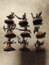 Warhammer 40k Squad Of 9 Chaos Fighters