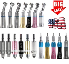 Slow Speed Dental Handpiece straight Nosecone/contra angle/ air motor fit NSK