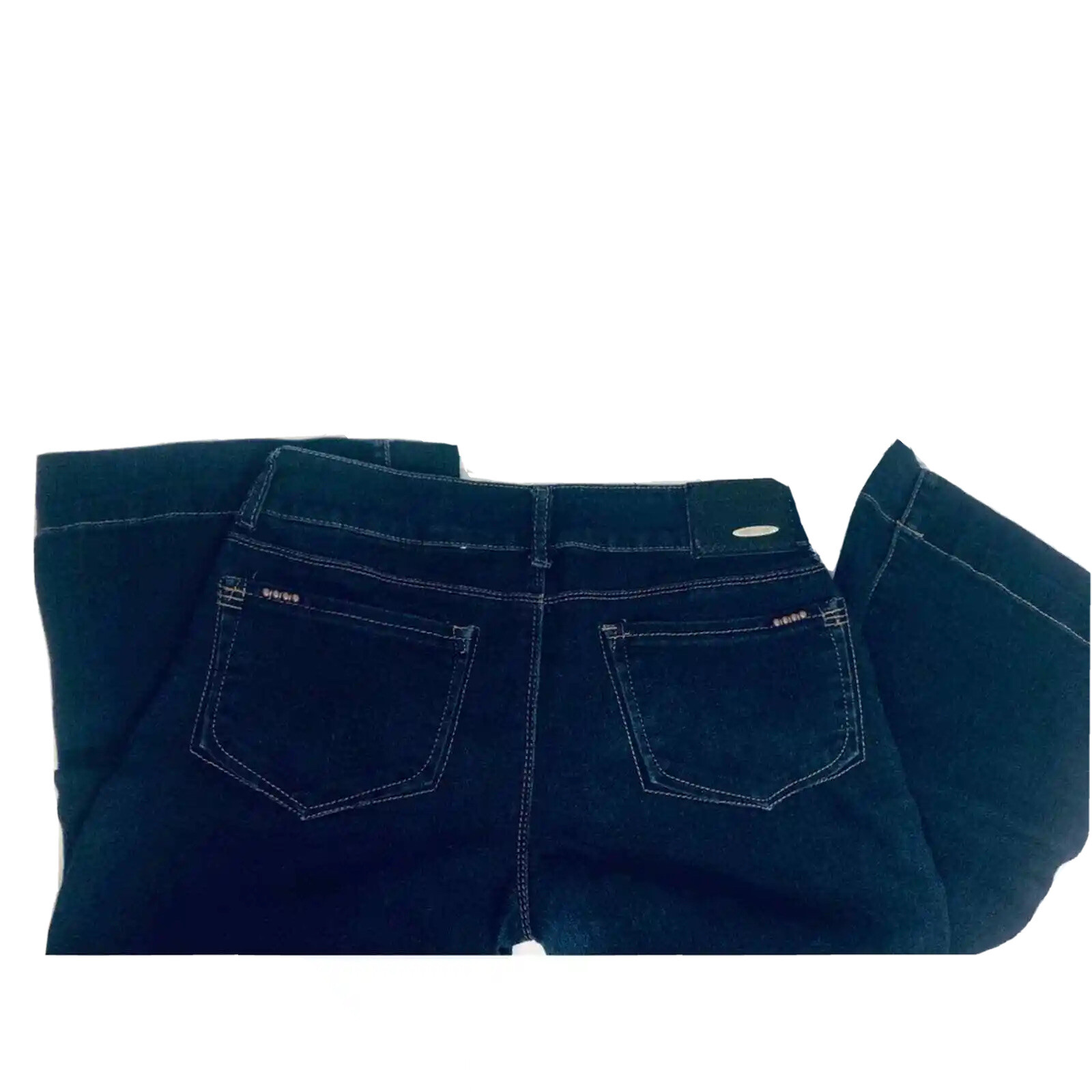 Y2K Jeans cowgirl Retro Dollhouse Low Rise Dark Denim… Gem