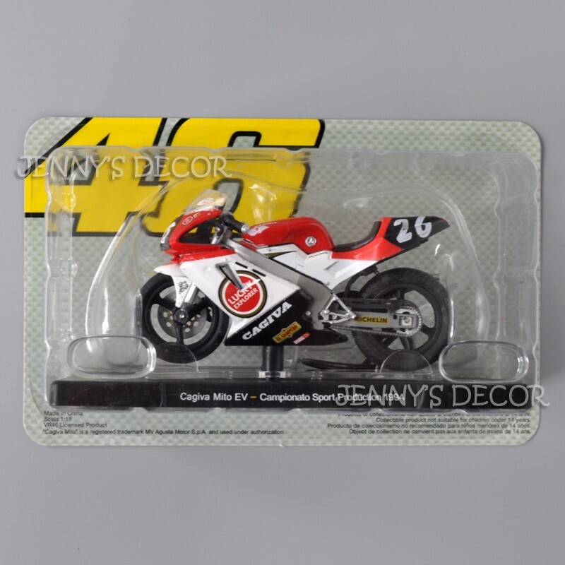 Polistil 1/12 - Moto Cagiva Lucky Explorer - Miniature De Collection
