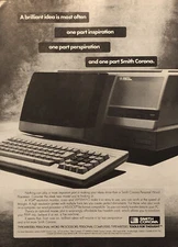 PRINT AD 1991 Smith Corona Personal Word Processor Typewriter Tools For Thought