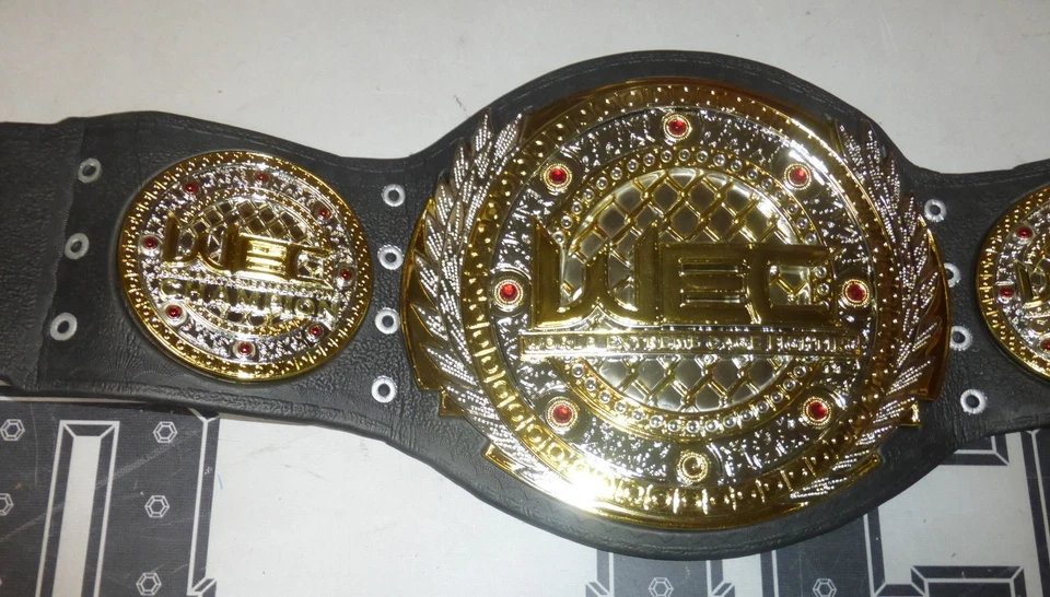 Cinturón de campeonato de juguete firmado por Anthony Pettis WEC CERTIFICADO DE AUTENTICIDAD PSA/DNA UFC autógrafo 164 53 Foto 4 de 4