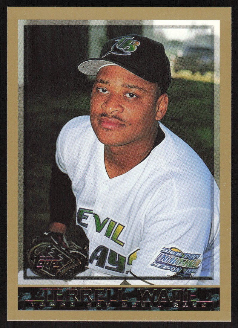 1998 Topps Baseball Terrell Wade #404 Tampa Bay Devil Rays
