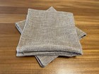2-Pc Tweed Brown White Neutral Modern Farmhouse Throw Pillow Covers, LR, Bedroom — photo 8