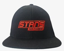 Stans No Tubes Cap Hat Yupoong Canvas Acrylic Wool Blend Embroidered Bike MTB