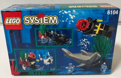 LEGO AQUAZONE: 6104 Aquacessories FACTORY SEALED Economy Free