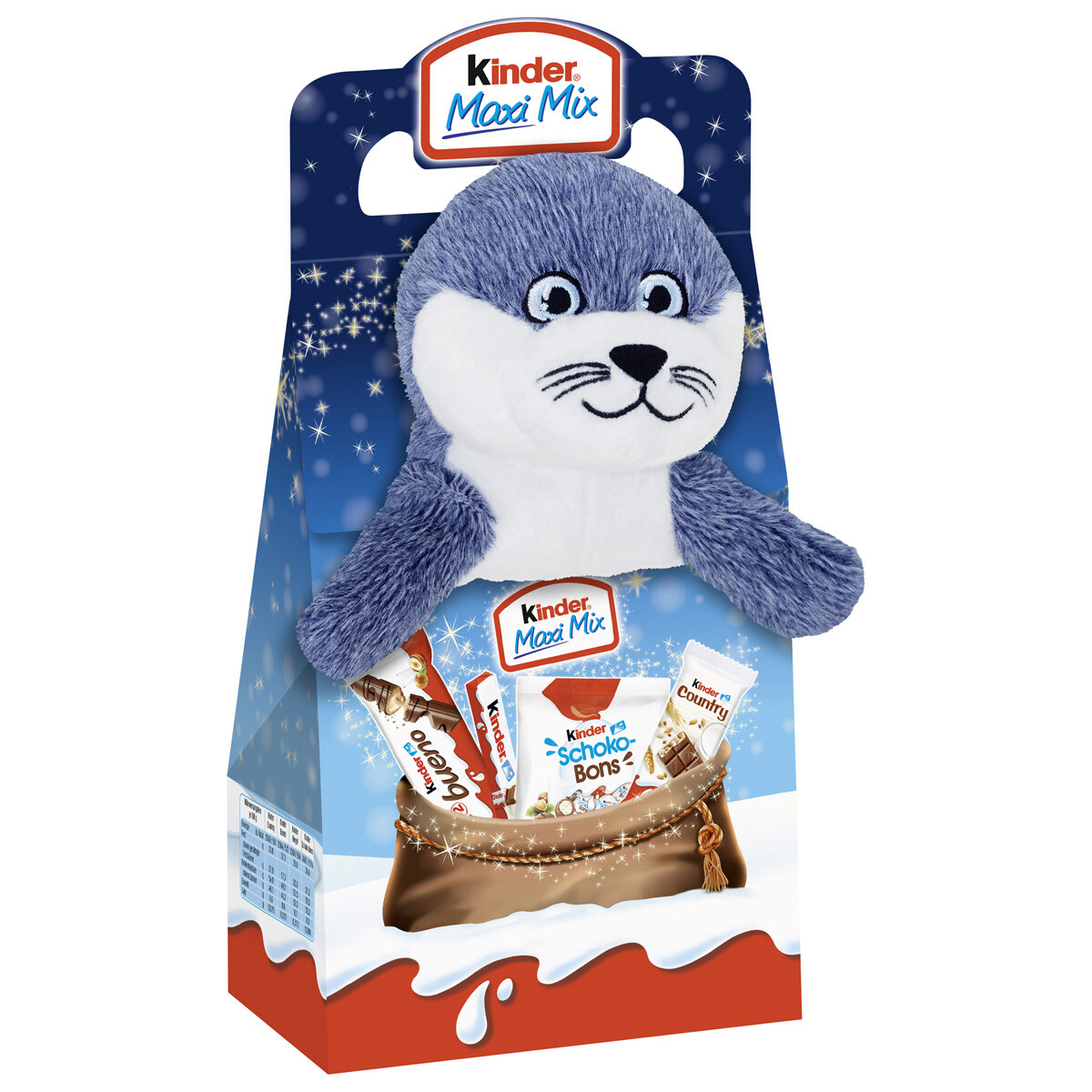 Bambini Maxi Mix Peluche Con Dolce Mix Natale Edizione