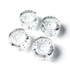 Speed Control Knobs   Volume Tone Guitar for Gibson Les Paul   Transparent Clear
