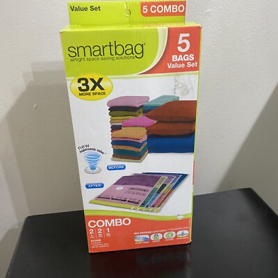 4 COMBO SMARTBAG AIRTIGHT SPACE 1XL, 2L, And 1M