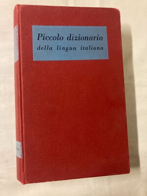 Kleines Wörterbuch der italienischen Sprache G. Valle die Schule Verlag 1960