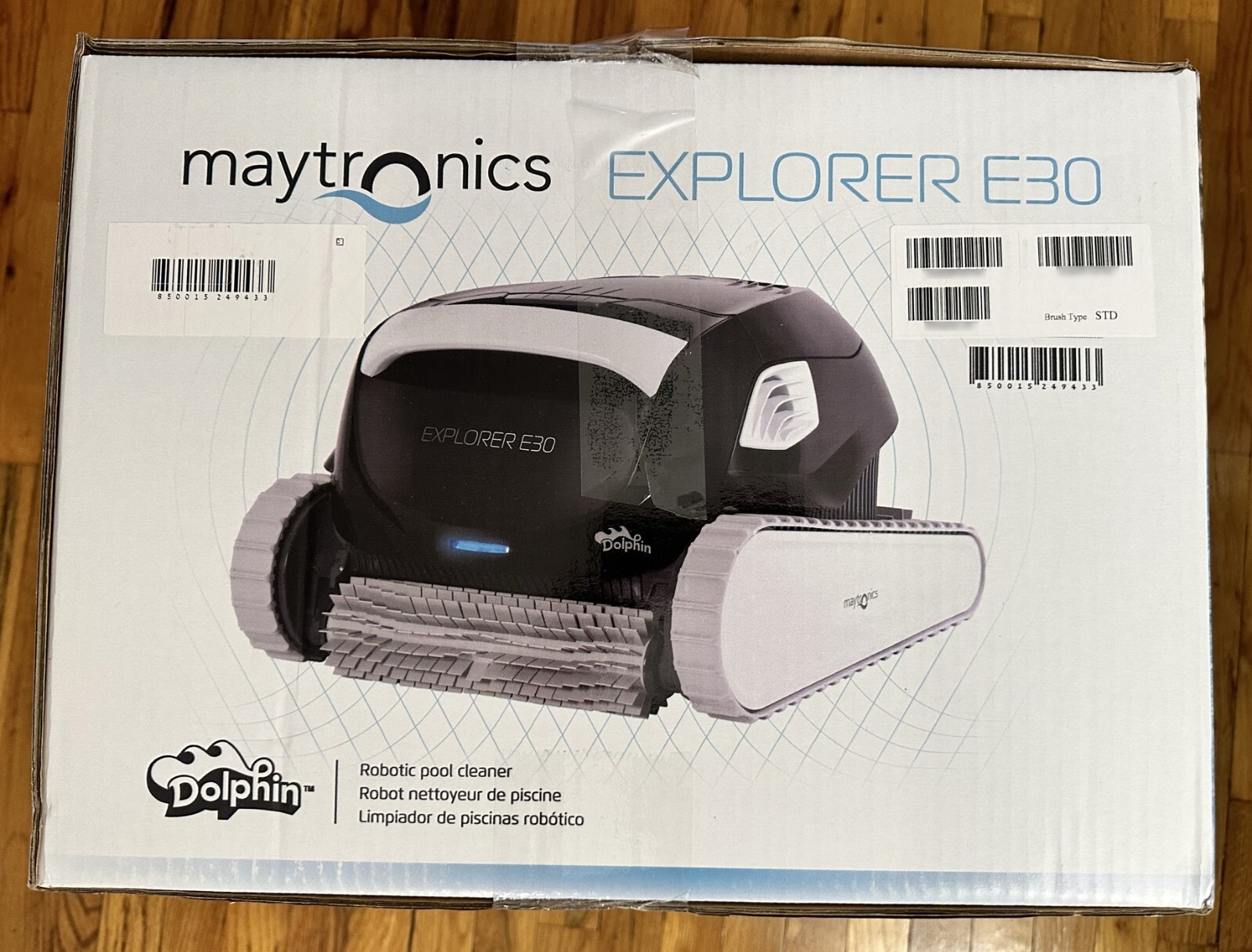 Dolphin Explorer E30 Robotic Pool Vacuum Cleaner with WiFi Control