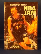 N64 Nintendo 64 NBA Jam 99 Authentic Instruction Booklet Manual - Only