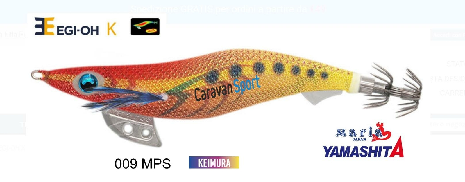 Señuelo Yamashita Egi Oh K 3.5 Super Shallow 09 - Tiendas de pesca