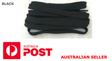 140cm Flat Classic Shoelaces Black ?Casual Bootlace Sport Sneaker?