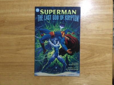 Superman The Last God of Krypton Jun 1999 DC Comics HILDEBRANT & SIMONSON