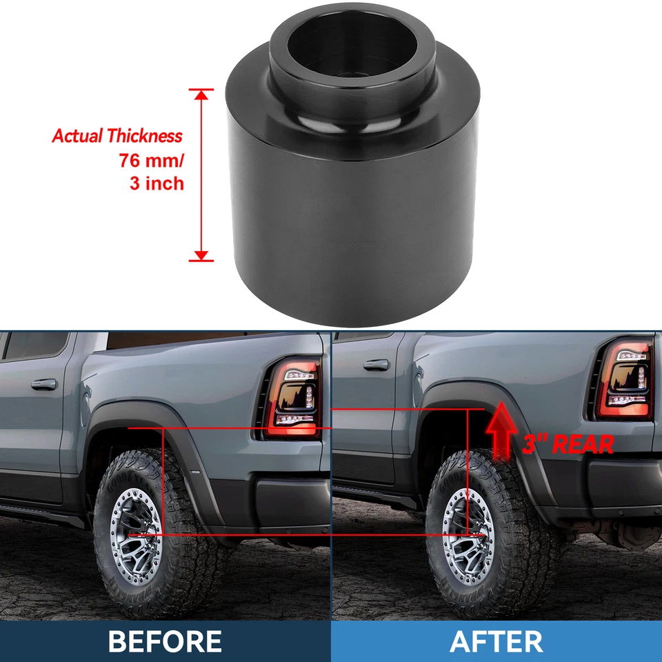 ECCPP 3" Front & Rear Leveling Lift Kit For Chevrolet Tahoe GMC Yukon 2007-2020 - Imagem 3 de 4