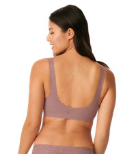Sloggi Donna Zero Feel Lace 2.0 Bralette, Nero, S - 11