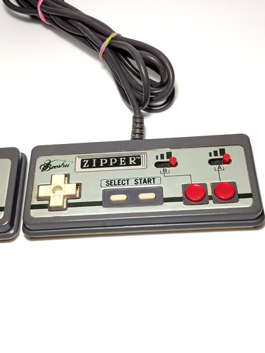 Vintage 1980s Nintendo NES Beeshu Grey Zipper Controller (Tested & Working) - Bild 3 von 12