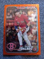 2024 TOPPS SERIES 2 BOBBY DALBEC ORANGE ICE BASE#543#D251/299