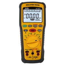 UEi IRT807 Digital Insulation Resistance Tester with 1000V Stress Test 40 MOhm