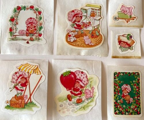 1985 Vintage Strawberry Shortcake Custard Huckleberry Pie Kitchen Garden Patch