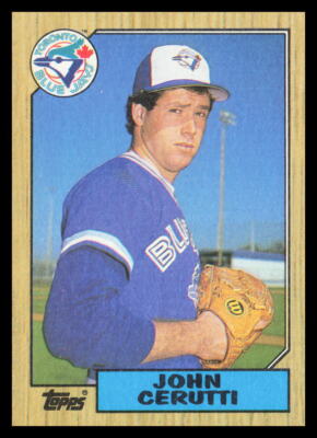 1987 Topps #557 John Cerutti Toronto Blue Jays Baseball Card