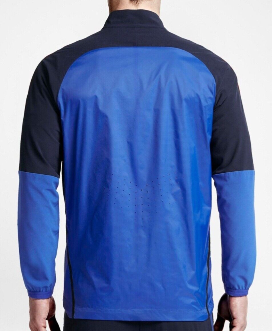SACAI X NIKE Nike Giacca Uomo Strike Woven Elite Idrorepellente Blu XL. 714970 480