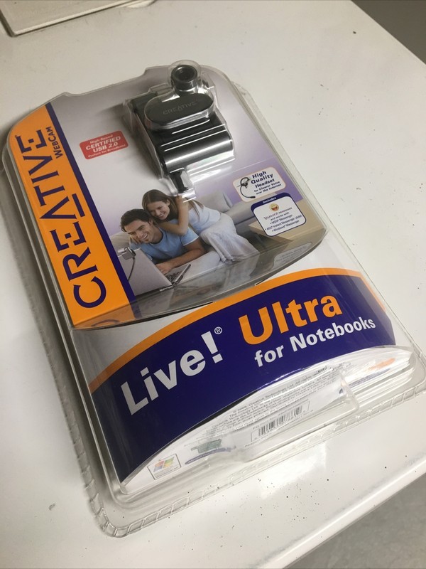 Creative Live! Ultra for Notebooks VF0070 Web Cam
