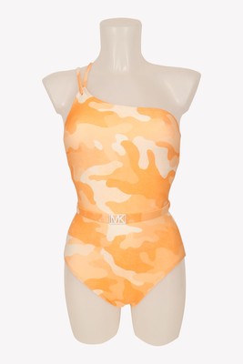 Michael Kors Damen Bademode Gr. 34 (4) Orange NEU Einteiler Badeanzug Sommer