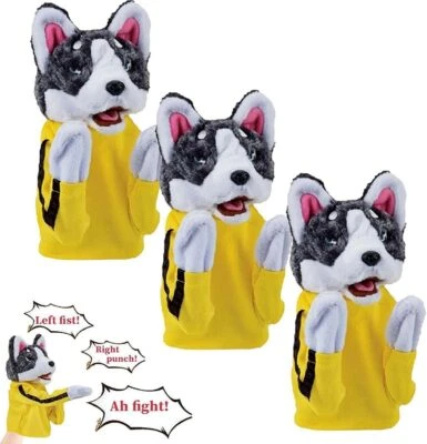 Kung Fu Animal Toy Husky Gants Poupée Jouets,2024 New Stuffed