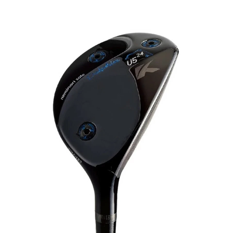 Kasco DU-122 Dolphin Black Utility Hybrid 5H S-Flex N.S.PRO MODUS3 HYBRID 350 Foto 2 de 4