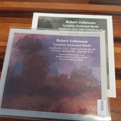 WERNER ANDREAS ALBERT robert volkmann - complet orchestral works EX/EX (2CD)