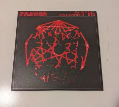 King Gizzard - Live In San Francisco '16 - Red & Blk Double Vinyl Album FLT-070