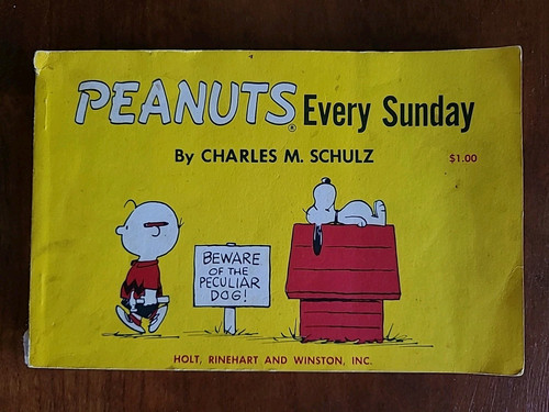 Peanuts Every Sunday by Charles M Schulz 1961 print, 4th Peanuts, NF PB 1st ed