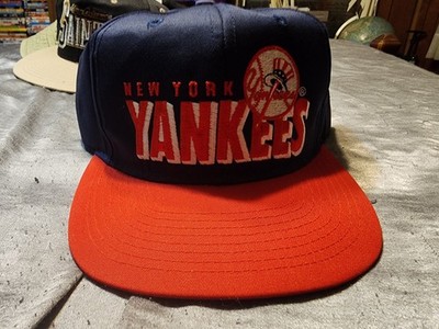 Vintage MLB New York Yankees Drew Pearson Collections Shadowblock Hat NWT