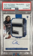 2020 Panini National Treasures Cole Anthony RPA /99 #149 PSA 9