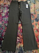 NWT Michael Kors Flare Pull On Women  s Size Medium Olive Green Pants