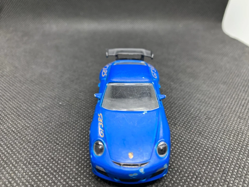Majorette - Porsche 911 GT3 RS Azul 997 - Diecast - Escala 1:64 - USADO Foto 4 de 4