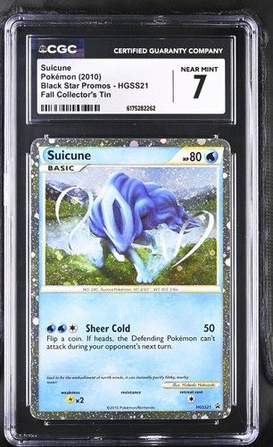 Suicune graded CGC 7 for sale on eBay