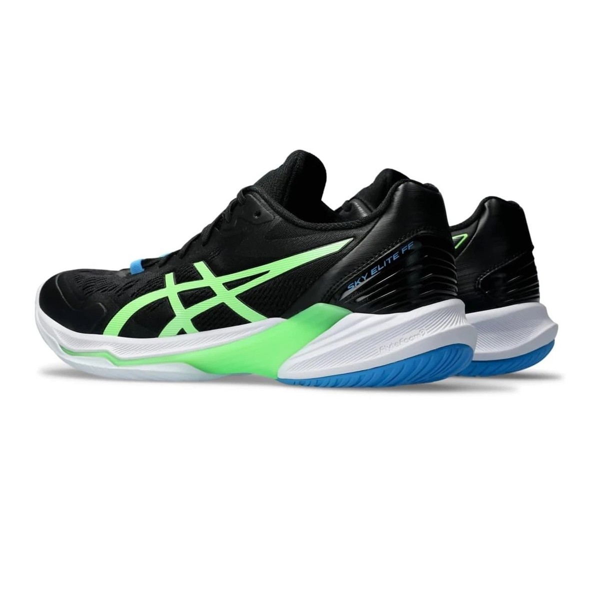 ASICS Sky Elite FF 2 Volleyball Shoes Men's Size 15 Black/ Lime