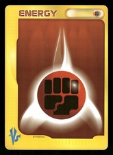 2001 Moderate Play Pokemon Fighting Energy VS Japanese