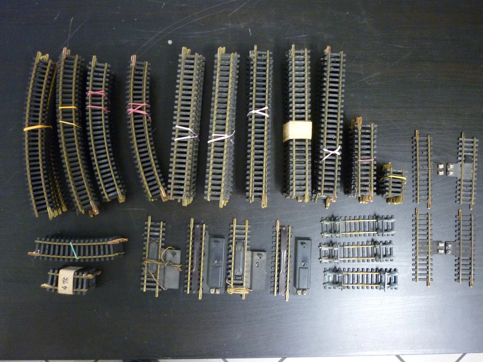 Fleischmann HO Konvolut Modellgleis  siehe Liste  ohne OVP